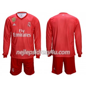 Fotbalový Dres Real Madrid Dětské Alternativní 2018/19 Dlouhý Rukáv